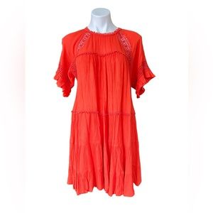 NWT Patrons of Peace Dress Coral colorSize small‎